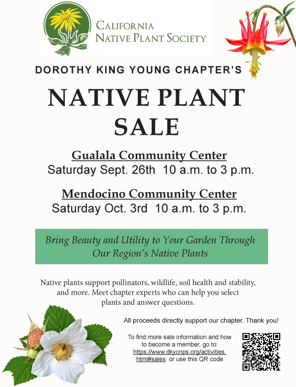 CNPS DKYChapter 2026 Annual Plant Sale DKY Plant Sale Poster2026